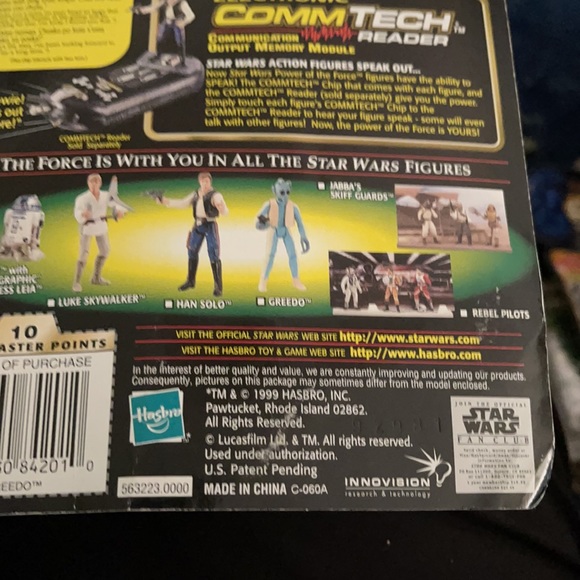 COLLECTORS STARWARS THE POWER IF THE FORCE GREEDO - Picture 6 of 6